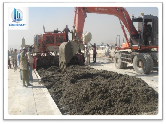 MILITARY GARRISON APRON CONCRETE COVERING