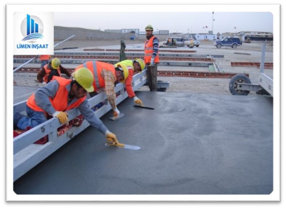 APRON TAXİ YOLU VE PİST BETON KAPLAMASI